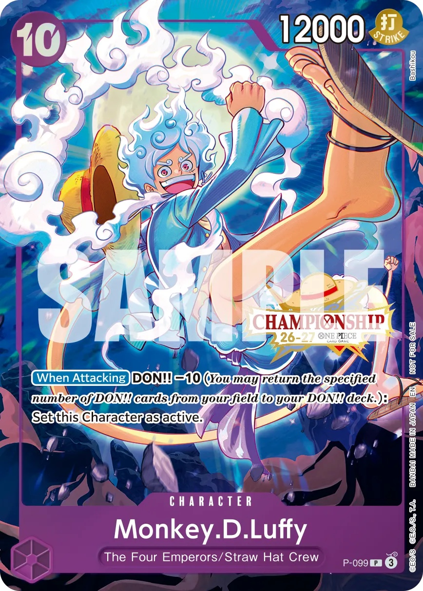 Monkey.D.Luffy P-099 One Piece card