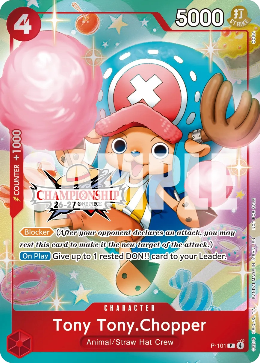 Tony Tony.Chopper P-101 One Piece card
