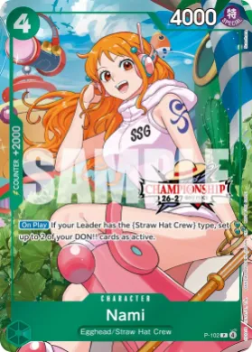 Nami (STP P-102) Special Tournament Promos