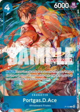 Portgas.D.Ace (STP P-103) Special Tournament Promos