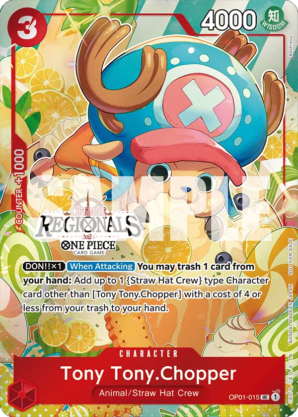 Tony Tony.Chopper OP01-015 One Piece card