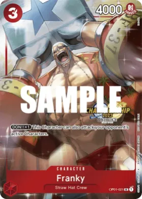 Franky (STP OP01-021) Special Tournament Promos