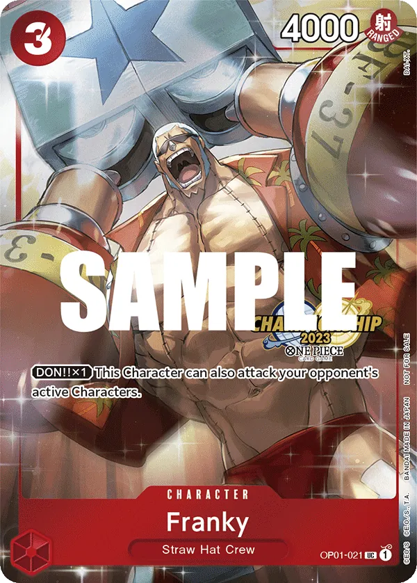 Franky OP01-021 One Piece card