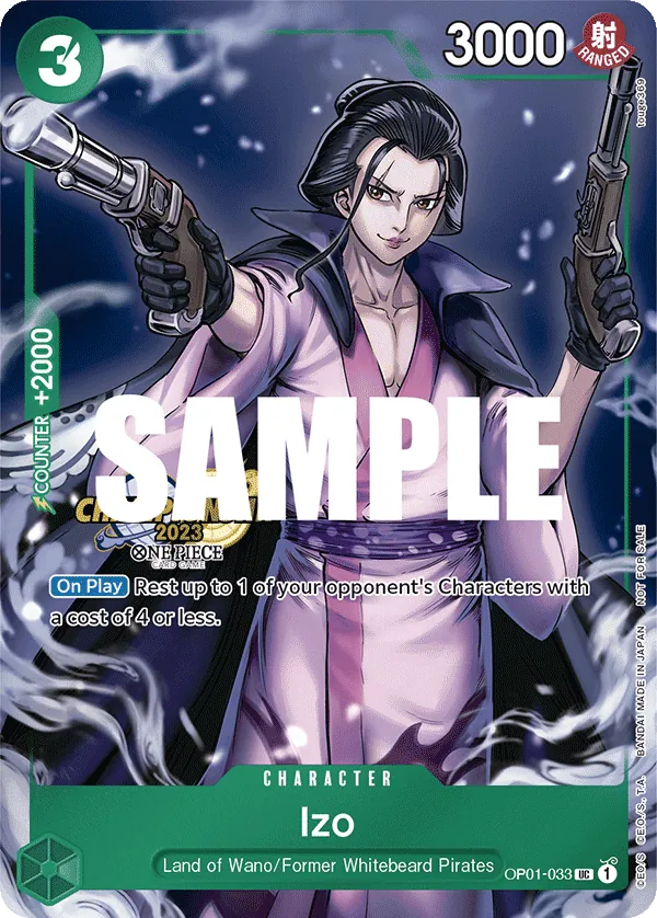Izo OP01-033 One Piece card