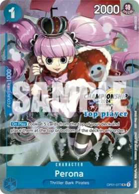 Perona (STP OP01-077) Special Tournament Promos