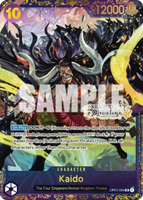 Kaido (STP OP01-094) Special Tournament Promos