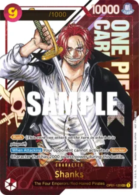 Shanks (STP OP01-120) Special Tournament Promos