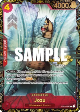 Jozu (STP OP02-008) Special Tournament Promos