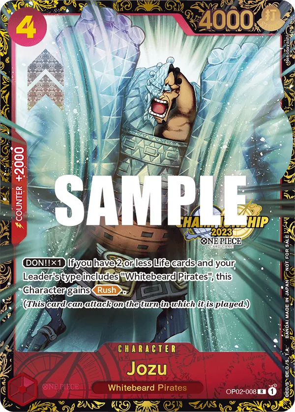 Jozu OP02-008 One Piece card