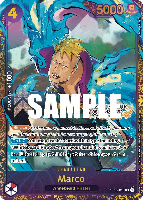 Marco OP02-018 One Piece card