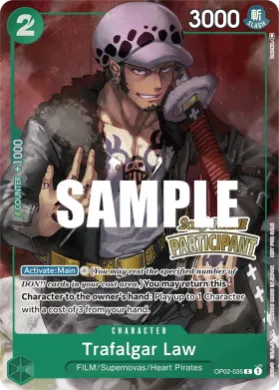 Trafalgar Law (STP OP02-035) Special Tournament Promos