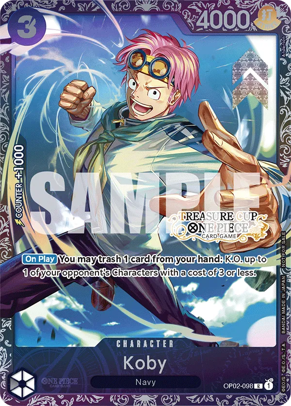 Koby OP02-098 One Piece card