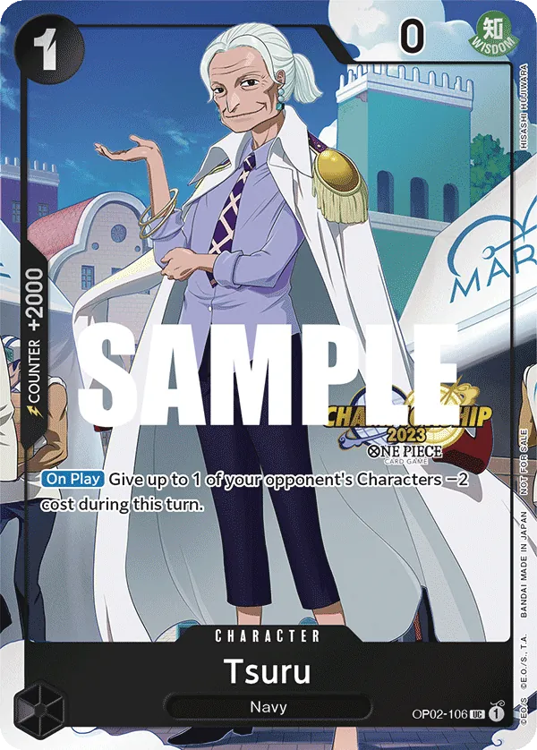 Tsuru OP02-106 One Piece card