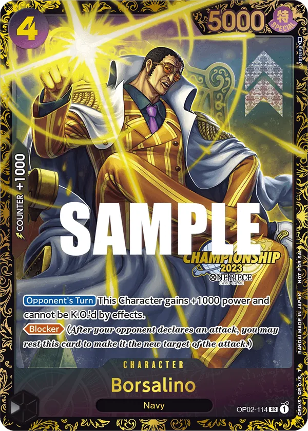 Borsalino OP02-114 One Piece card