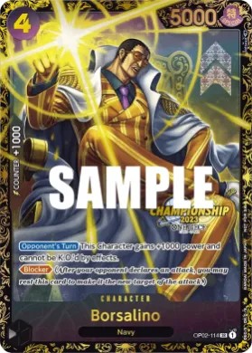 Borsalino (STP OP02-114) Special Tournament Promos