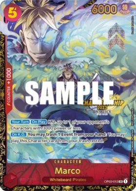 Marco (STP OP03-013) Special Tournament Promos