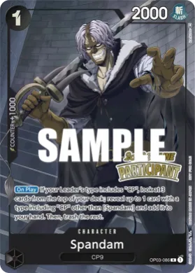 Spandam (STP OP03-086) Special Tournament Promos