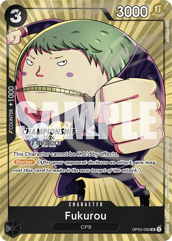 Fukurou OP03-088 One Piece card