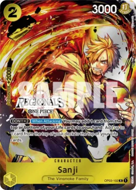 Sanji (STP OP03-102) Special Tournament Promos