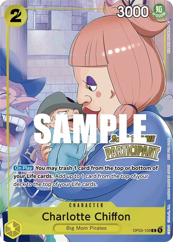 Charlotte Chiffon OP03-109 One Piece card