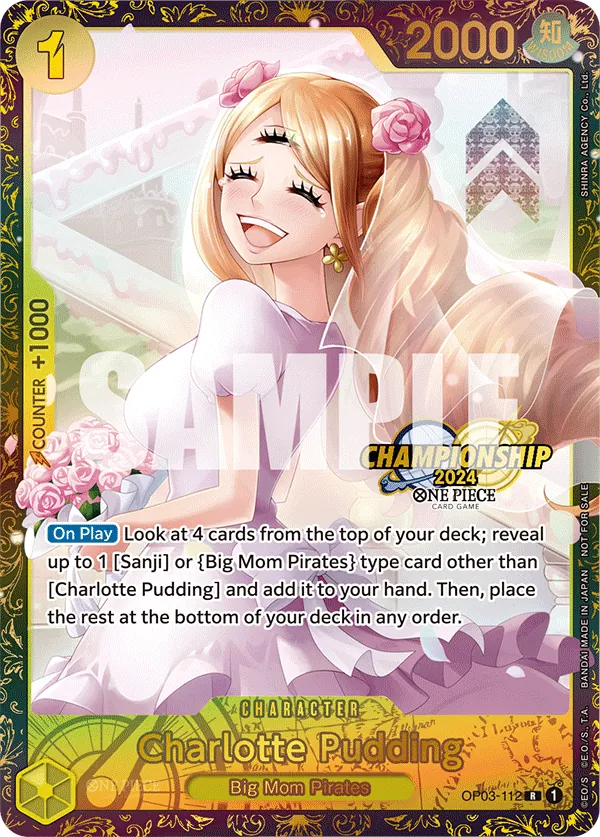 Charlotte Pudding OP03-112 One Piece card