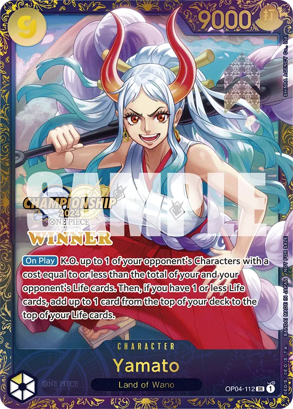 Yamato OP04-112 One Piece card