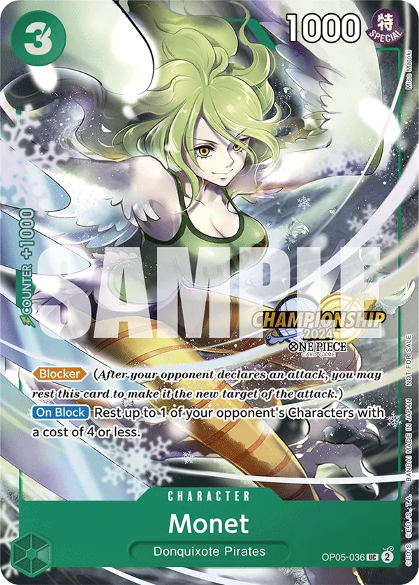 Monet OP05-036 One Piece card