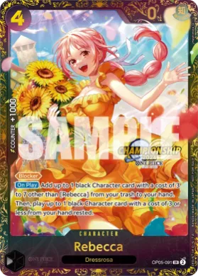 Rebecca (STP OP05-091) Special Tournament Promos