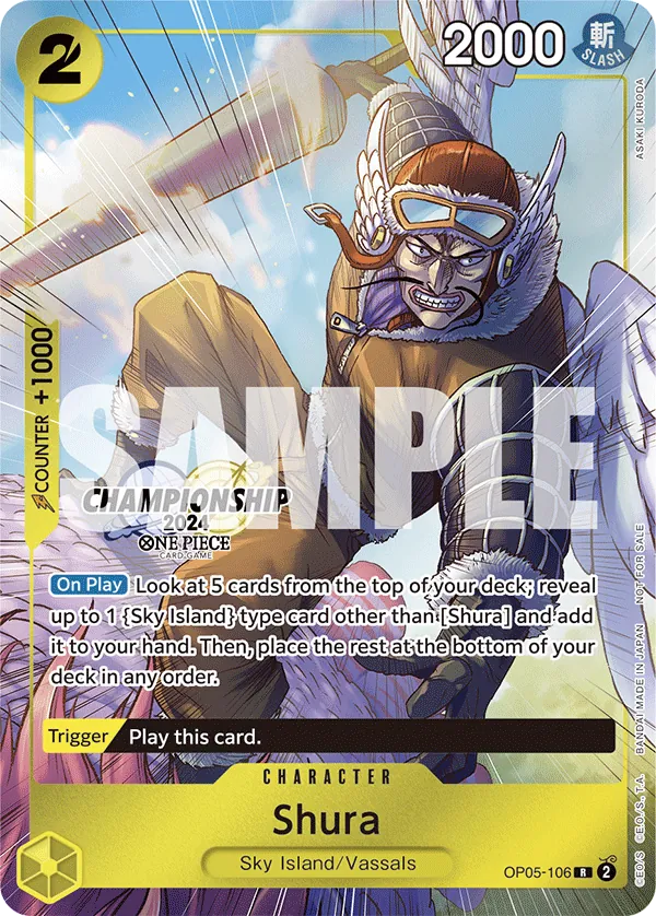 Shura OP05-106 One Piece card