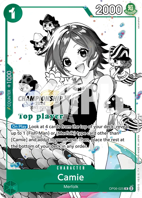 Camie OP06-025 One Piece card