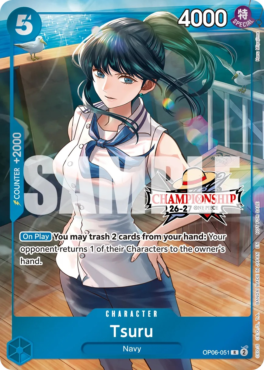 Tsuru OP06-051 One Piece card