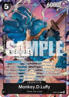 Monkey.D.Luffy (STP OP07-091) Special Tournament Promos