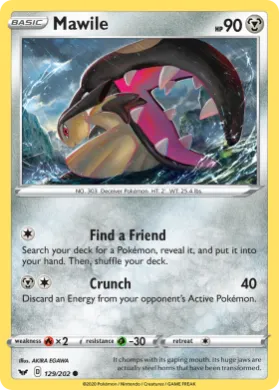 Mawile (SSH 129) Sword & Shield