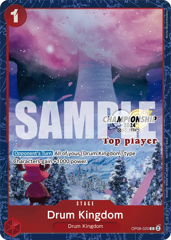 Drum Kingdom OP08-020 One Piece card