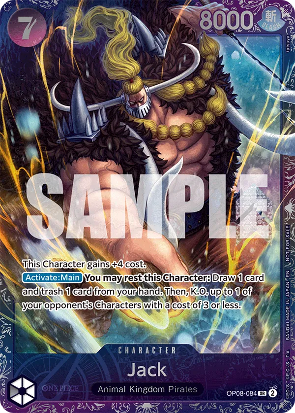 Jack OP08-084 One Piece card