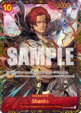 Shanks (STP OP09-004) Special Tournament Promos