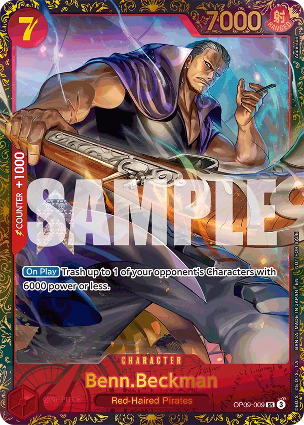 Benn.Beckman OP09-009 One Piece card