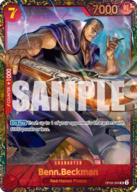 Benn.Beckman (STP OP09-009) Special Tournament Promos