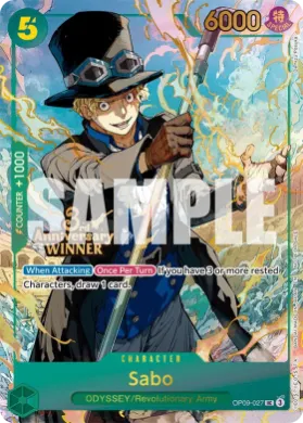 Sabo (STP OP09-027) Special Tournament Promos