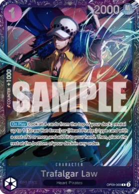 Trafalgar Law (STP OP09-069) Special Tournament Promos