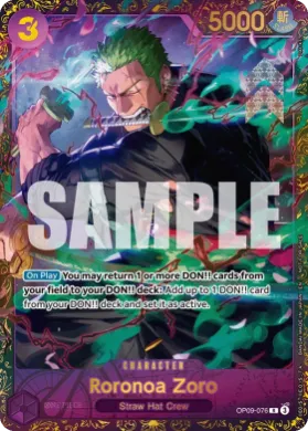 Roronoa Zoro (STP OP09-076) Special Tournament Promos