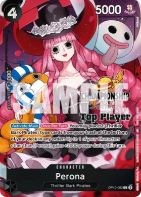 Perona (STP OP10-092) Special Tournament Promos
