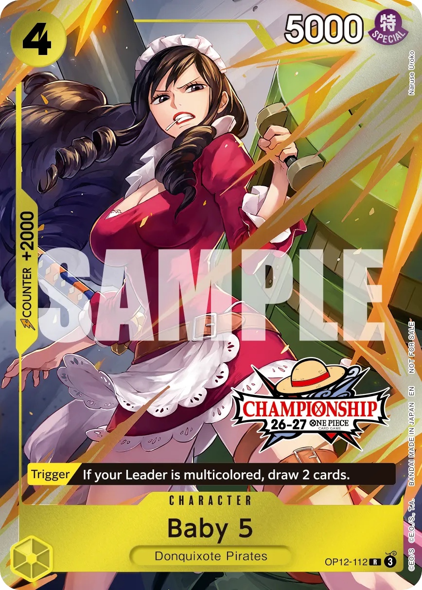 Baby 5 OP12-112 One Piece card
