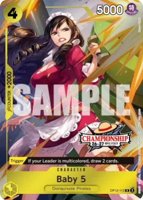 Baby 5 (STP OP12-112) Special Tournament Promos