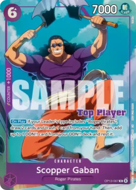 Scopper Gaban (STP OP13-067) Special Tournament Promos
