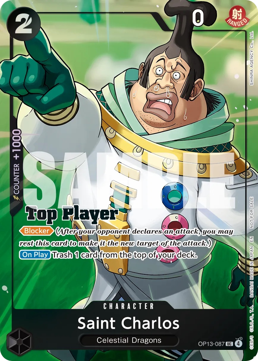 Saint Charlos OP13-087 One Piece card