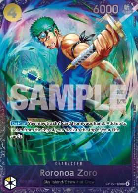 Roronoa Zoro (STP OP15-113) Special Tournament Promos