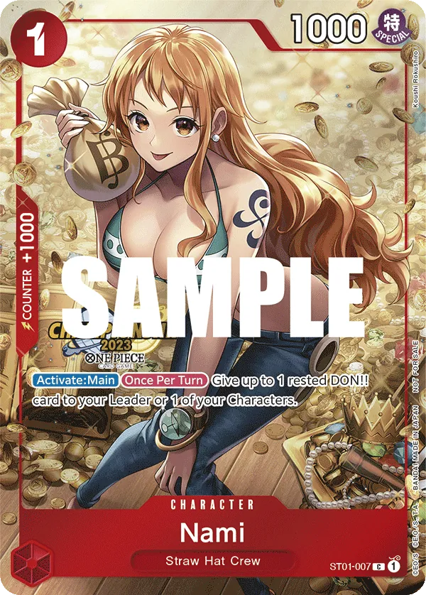 Nami ST01-007 One Piece card