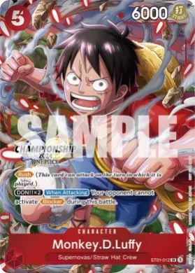 Monkey.D.Luffy (STP ST01-012) Special Tournament Promos
