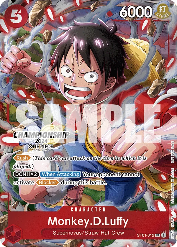 Monkey.D.Luffy ST01-012 One Piece card